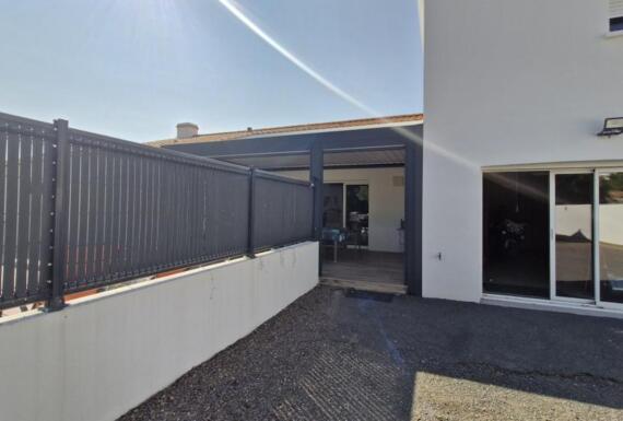 Réalisation d'une pergola Gustave Rideau à Talmont-Saint-Hilaire pour Mathias