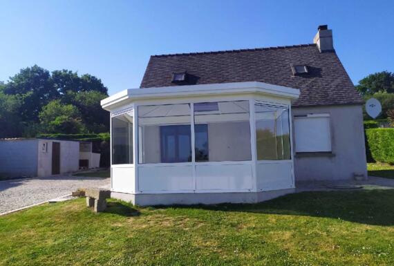 Réalisation d'une véranda Gustave Rideau à Crozon pour Natacha