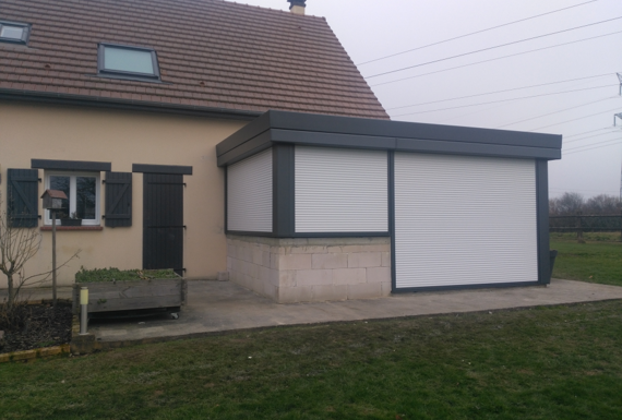 Réalisation d'une extension de maison Gustave Rideau au Torquesne pour Bruno