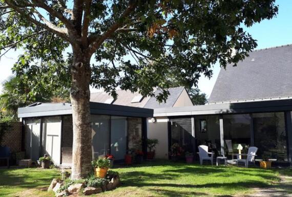 Réalisation d'une extension de maison Gustave Rideau à Besne pour Ghislaine
