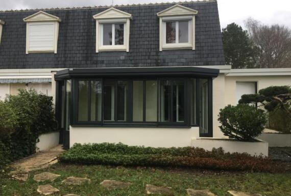 Réalisation d'une véranda Gustave Rideau à Lesigny pour Gerard
