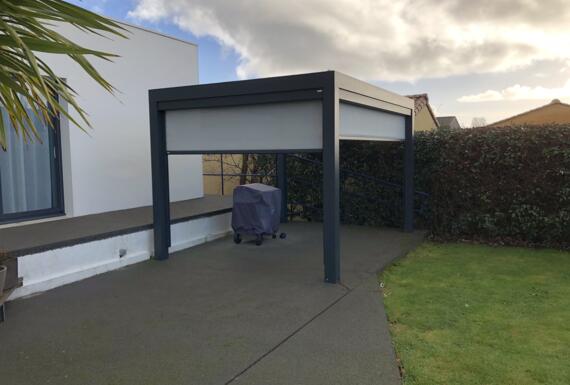 Réalisation d'une pergola Gustave Rideau à Chateau-d’Olonne pour Philippe