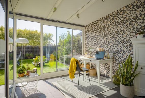 Réalisation d'une véranda Gustave Rideau à La Chapelle-D’armentieres pour Marc et Marie