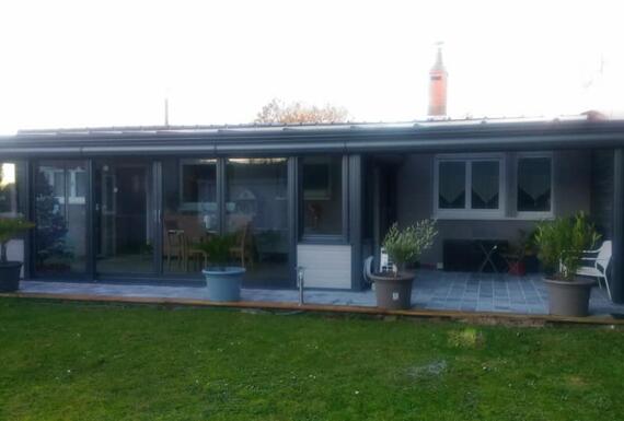 Réalisation d'une véranda Gustave Rideau à Carvin pour Julien