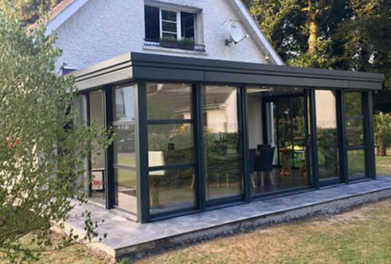 Réalisation d'une extension de maison Gustave Rideau à Auchel pour Johann et Béatrice