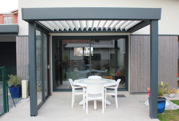 Réalisation d'une pergola Gustave Rideau à Dax pour Bernard
