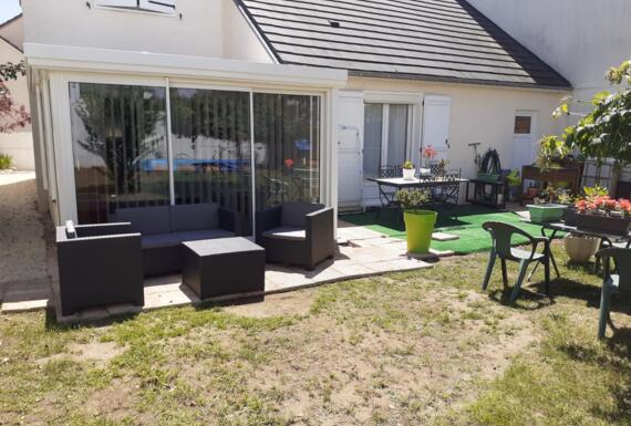 Réalisation d'une véranda Gustave Rideau à Chatellerault pour Roland