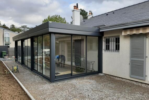 Réalisation d'une extension de maison Gustave Rideau à Joue-Les-Tours pour Jocelyn & Patrick