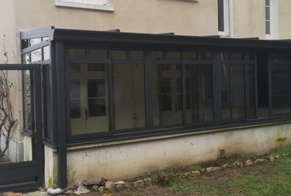 Réalisation d'une véranda Gustave Rideau à Saumur pour Gaëlle