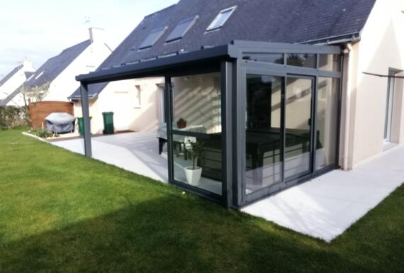 Réalisation d'une pergola Gustave Rideau au Pouliguen pour Daniel