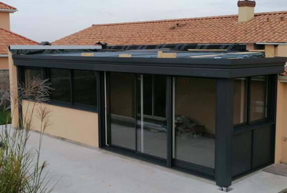Réalisation d'une extension de maison Gustave Rideau à St-Quentin-En-Mauges pour Bruno et Jessica
