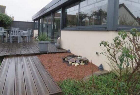 Réalisation d'une véranda Gustave Rideau à Champhol pour Michel et Marie Jo