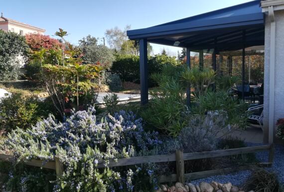 Réalisation d'une véranda Gustave Rideau à Cambon pour Ghislaine