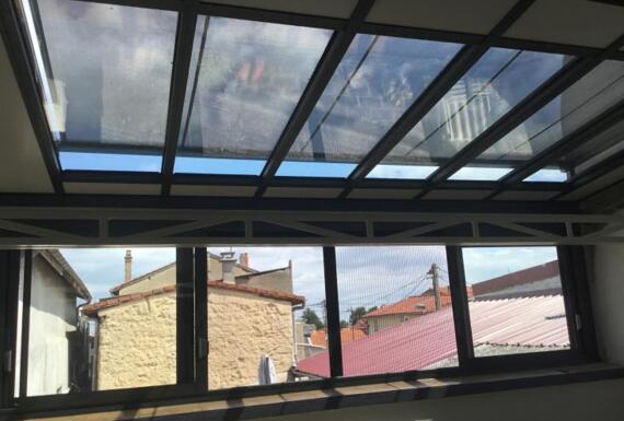 Réalisation d'une véranda Gustave Rideau à Lempdes pour Georgette