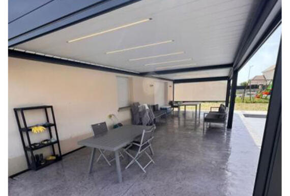Réalisation d'une pergola Gustave Rideau à Saint-Andre-Les-Vergers pour Anna