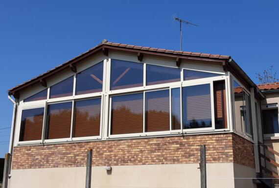 Réalisation d'une véranda Gustave Rideau à Chantonnay pour Dominique