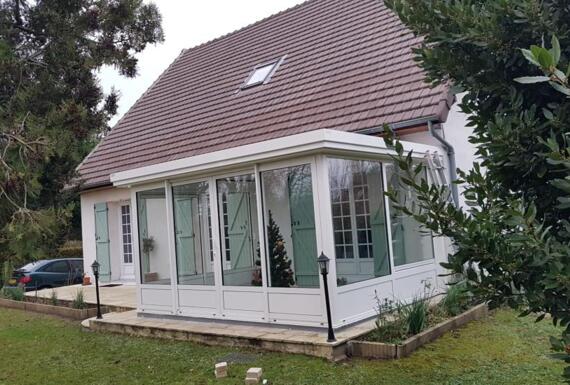 Réalisation d'une véranda Gustave Rideau à Avilly-Saint-Leonard pour José