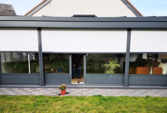Réalisation d'une véranda Gustave Rideau à Soings-En-Sologne pour Christian