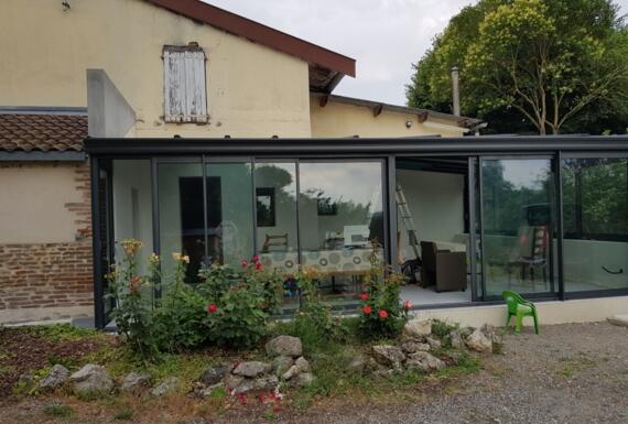 Réalisation d'une extension de maison Gustave Rideau à Flourens pour Remi