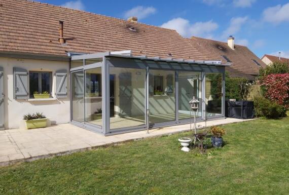 Réalisation d'une véranda Gustave Rideau à Semblancay pour Danielle