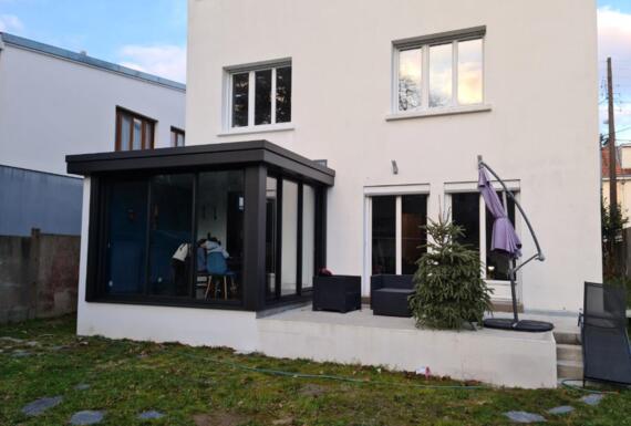 Réalisation d'une extension de maison Gustave Rideau à Montoir-de-Bretagne pour Pierre-Alain