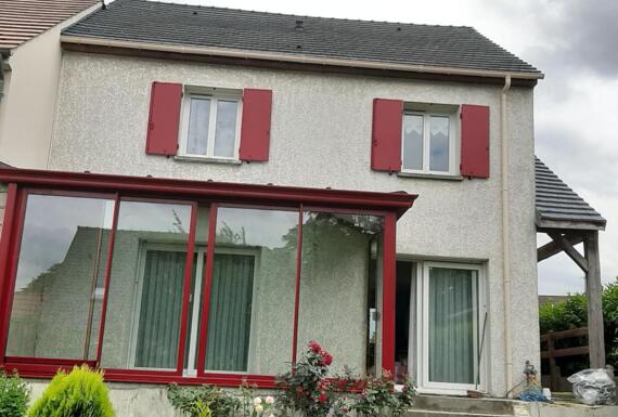 Réalisation d'une véranda Gustave Rideau à Bagneux pour Isabelle