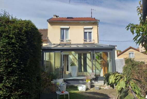 Réalisation d'une véranda Gustave Rideau à Clamart pour Éléonore