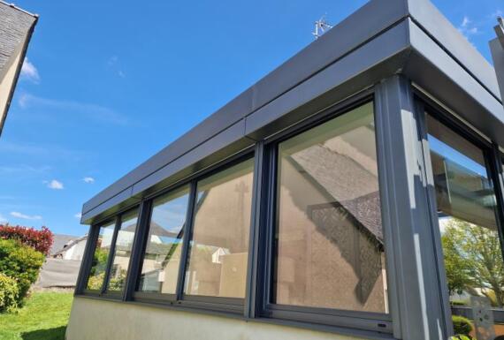 Réalisation d'une extension de maison Gustave Rideau à Villeneuve-de-La-Raho pour Eric et Sophie